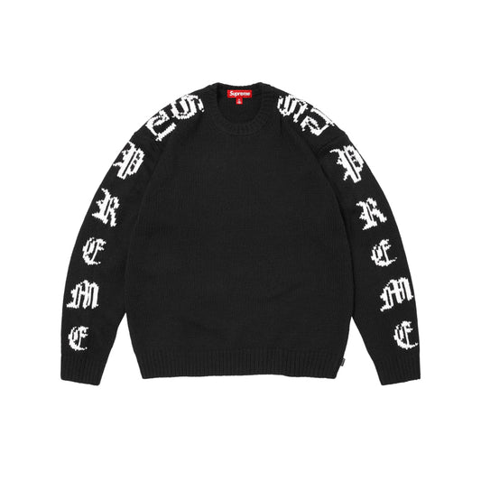 슈프림 올드 잉글리쉬 슬리브 스웨터(3COLOR)